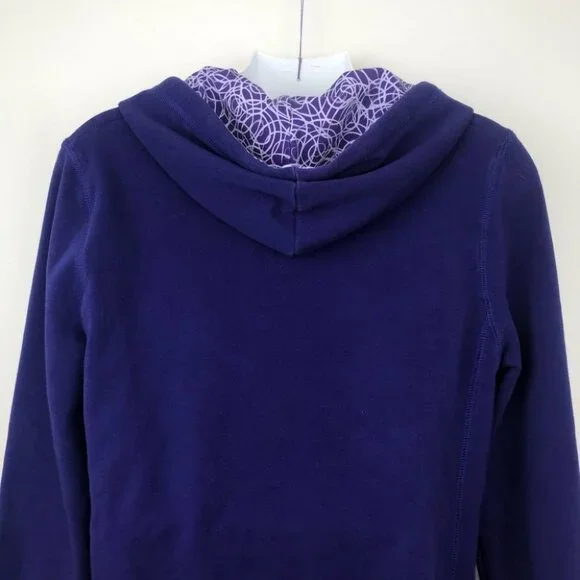 Champion women Zip up purple Hoodie S - Picture 11 of 13